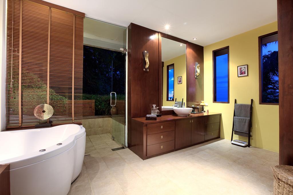 Villa Thai Teak - Panoramic Sea & Sunset Views Koh Samui Bilik gambar