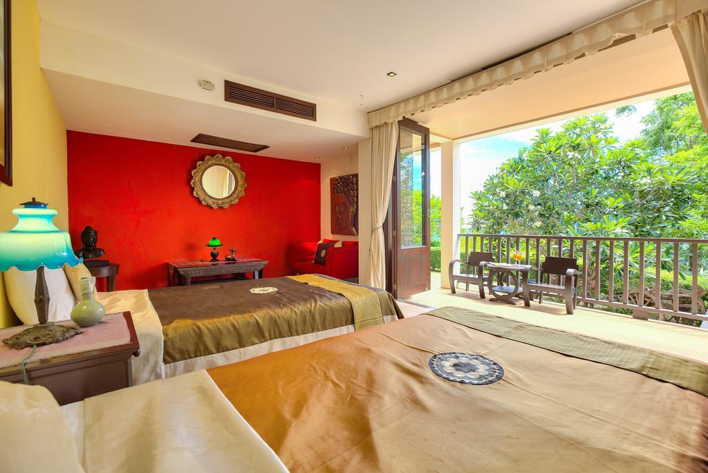 Villa Thai Teak - Panoramic Sea & Sunset Views Koh Samui Bilik gambar