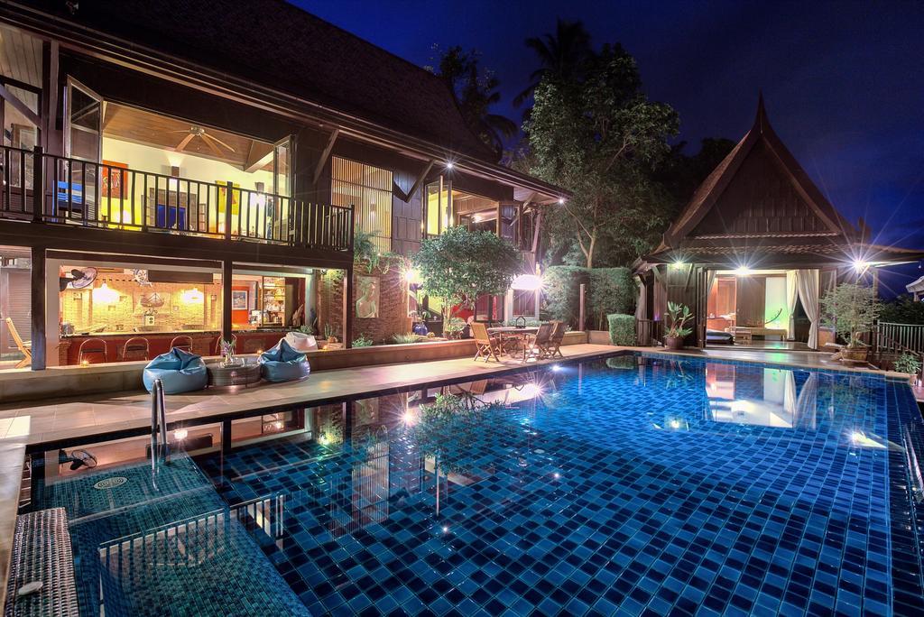 Villa Thai Teak - Panoramic Sea & Sunset Views Koh Samui Bilik gambar