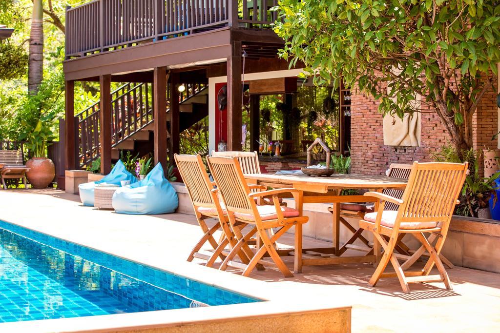 Villa Thai Teak - Panoramic Sea & Sunset Views Koh Samui Bilik gambar