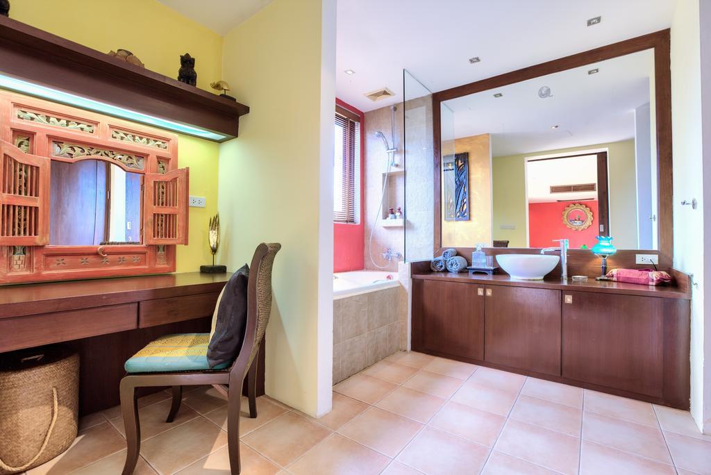 Villa Thai Teak - Panoramic Sea & Sunset Views Koh Samui Bilik gambar